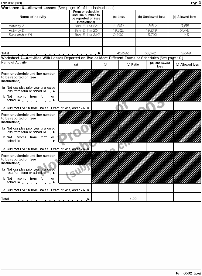 Worksheet 6 and 7